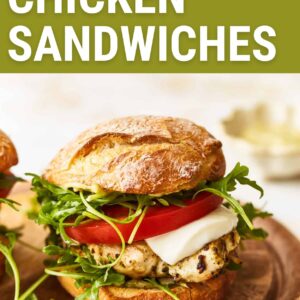 pesto chicken sandwich pin