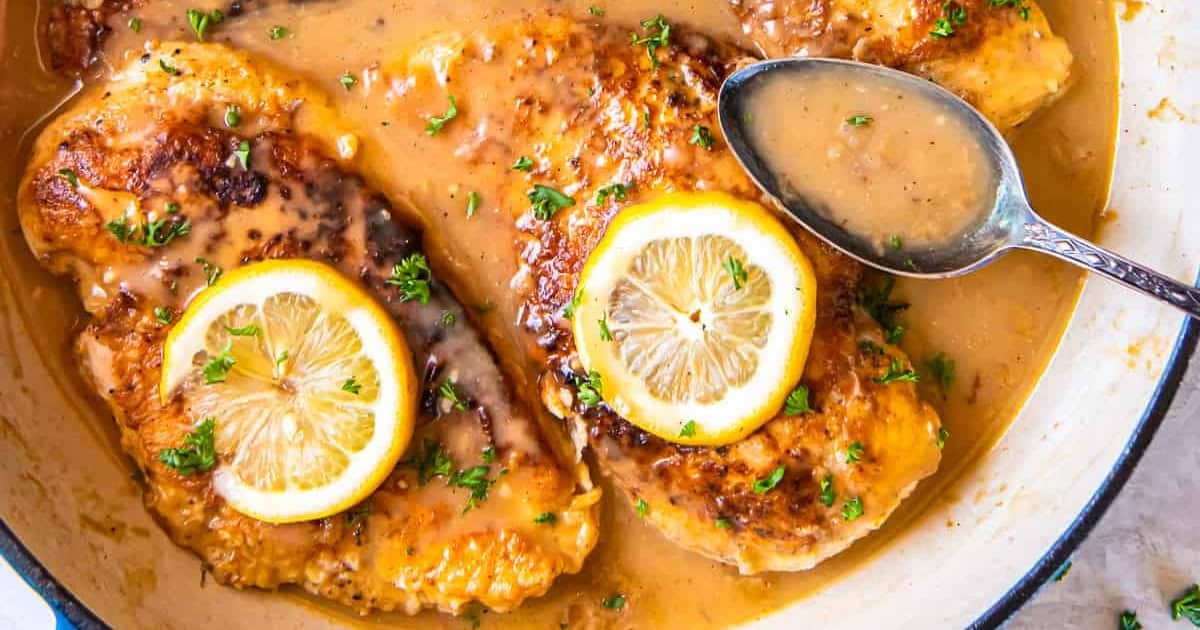 Easy One-Pan Chicken Francese - Easy Chicken Recipes