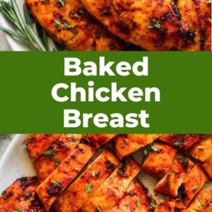 baked chicken breast pin