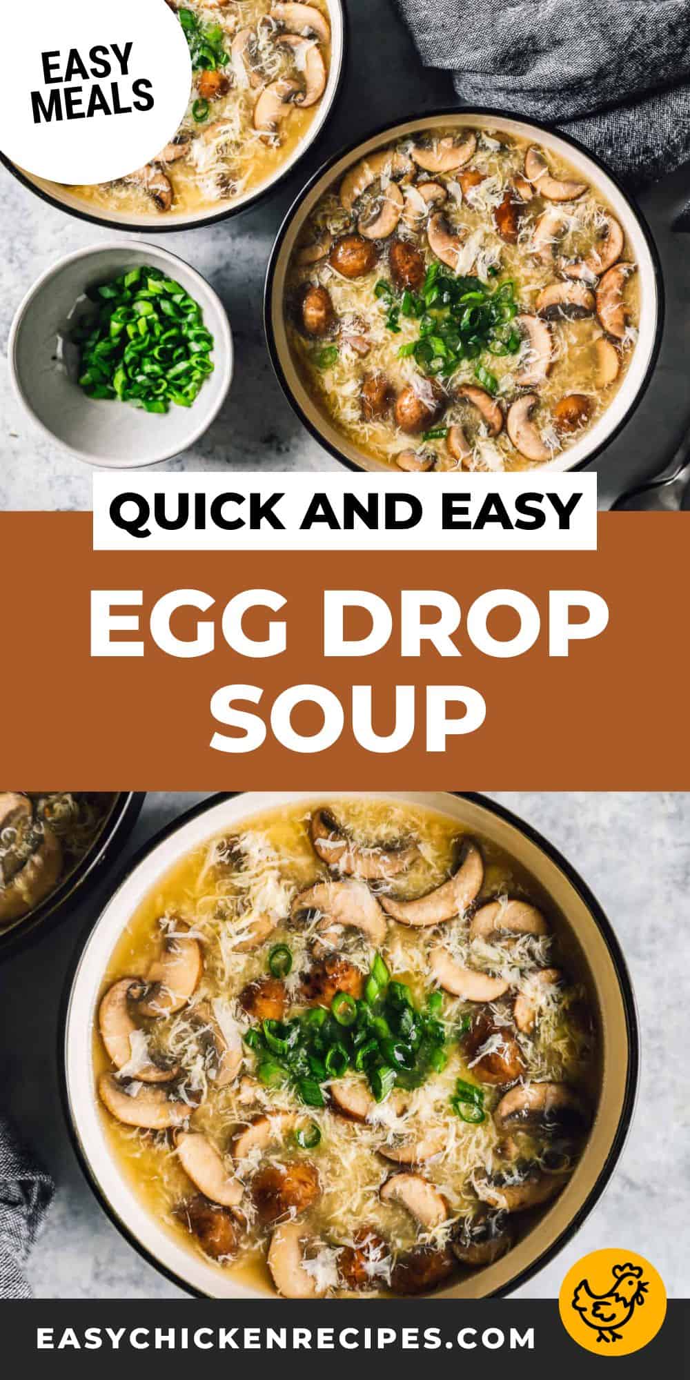 Easy Egg Drop Soup (20 minutes!) - Easy Chicken Recipes