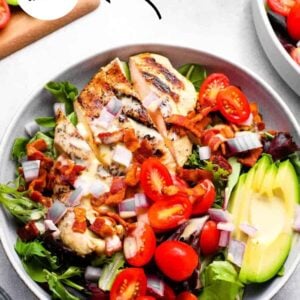 honey mustard chicken salad pin