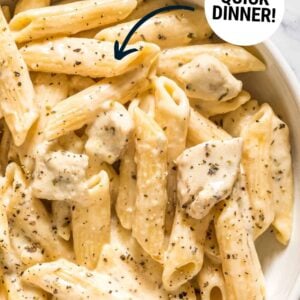 instant pot chicken pasta (quick dinner!)