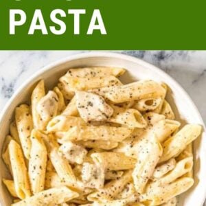 instant pot chicken pasta pin