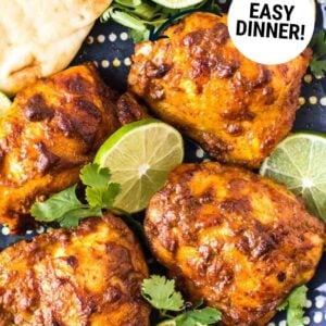 tandoori chicken thighs recipe