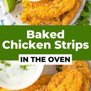 baked chicken strips in the oven