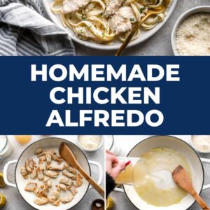 how to make chicken alfredo pin