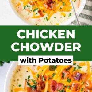 chicken chowder with potatoes