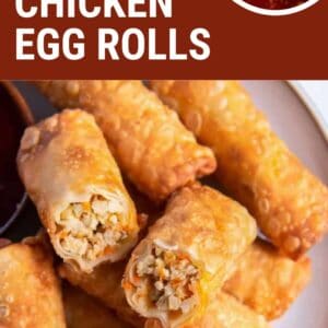 homemade chicken egg rolls pin