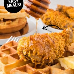 chicken and waffles