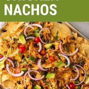 Mexican Chicken Nachos pin