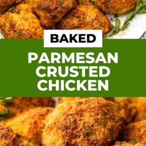 baked parmesan crusted chicken