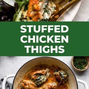 stuffed chicken thighs pin