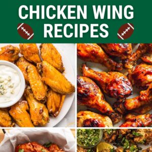 Super Bowl Sunday chicken wing recipes pin