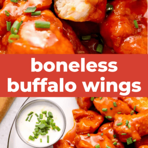 boneless buffalo wings pin