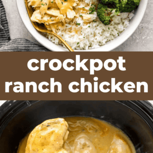 pin: crockpot ranch chicken