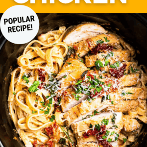 pin: crockpot tuscan chicken (popular recipe)