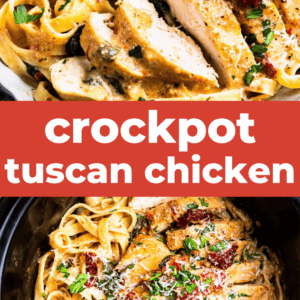 crockpot tuscan chicken pin