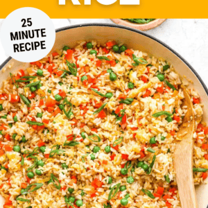 stovetop egg fried rice (25 minute recipe)