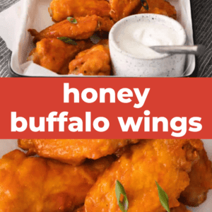 honey buffalo wings pin