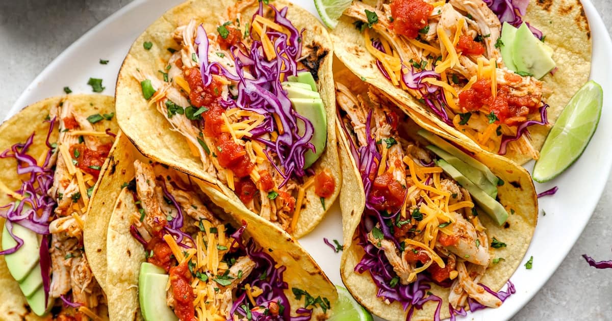 Rotisserie Chicken Tacos Recipe - Easy Chicken Recipes