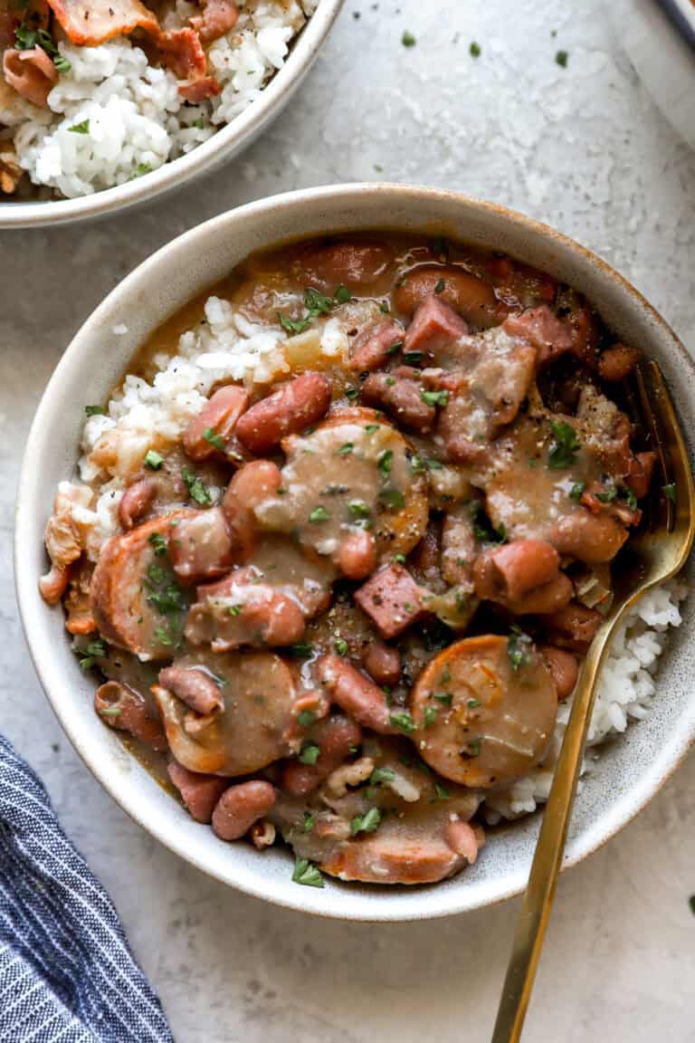 Louisiana Red Beans and Rice with Chicken Sausage - Easy Chicken Recipes