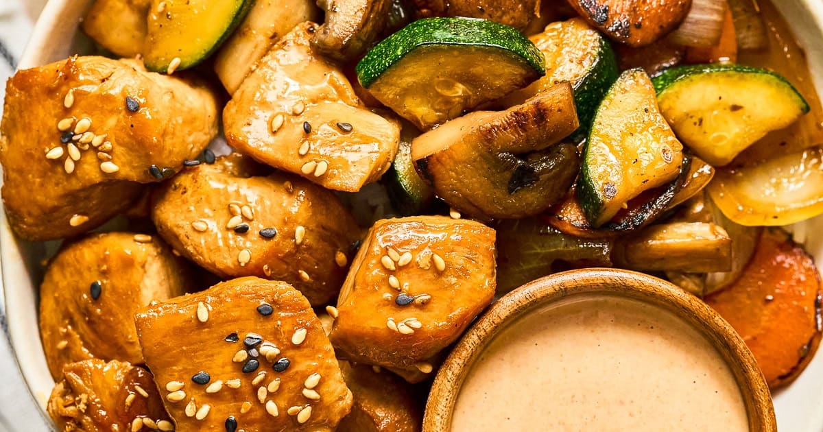 Hibachi Chicken and Vegetables Recipe