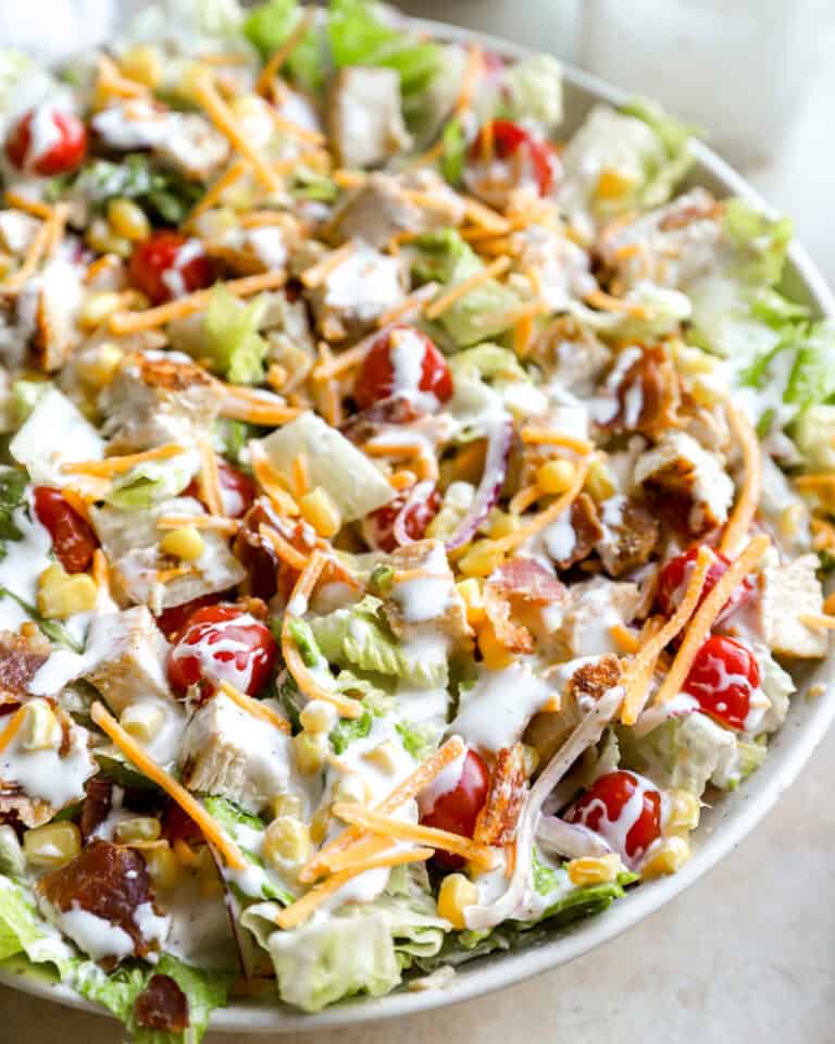 Crispy Chicken Tender Salad Recipe - Easy Chicken Recipes