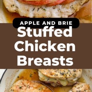 apple brie stuffed chicken pin.