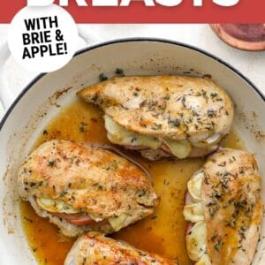 apple brie stuffed chicken pin.