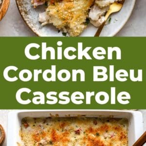 chicken cordon bleu casserole.