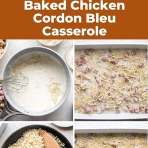 chicken cordon bleu casserole.