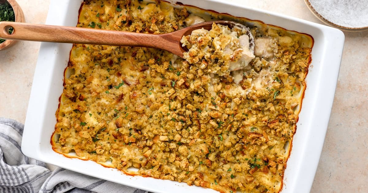 Chicken and Stuffing Casserole Recipe