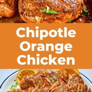 chipotle orange chicken pin.