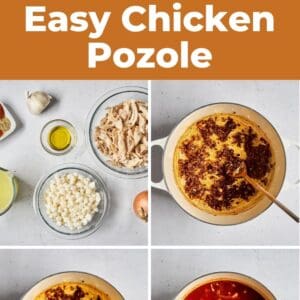 chicken pozole rojo pin.