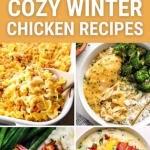 Pin: cozy winter chicken recipes.