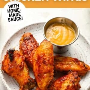mango habanero wings pin.