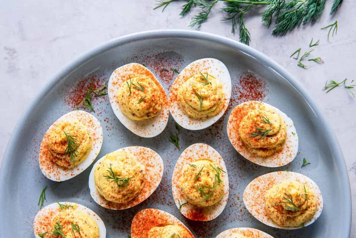 classic deviled eggs