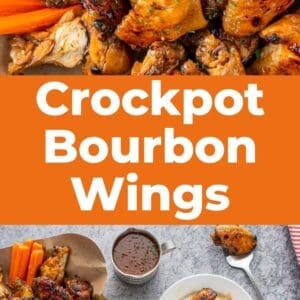 crockpot bourbon wings pin.