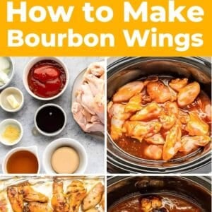 crockpot bourbon wings pin.
