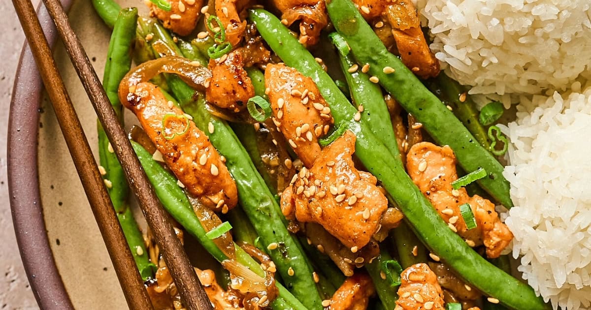 Chicken and Green Bean Stir Fry Recipe