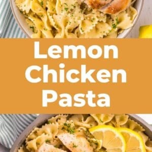 lemon chicken pasta pin.