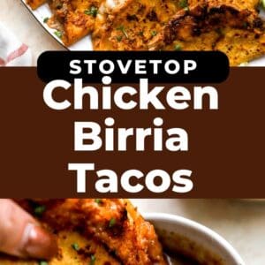 chicken birria tacos pin.