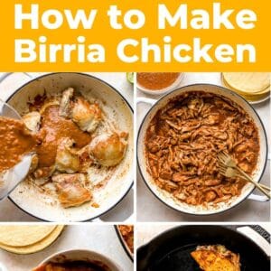 chicken birria tacos pin.