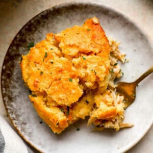 Chicken cornbread casserole