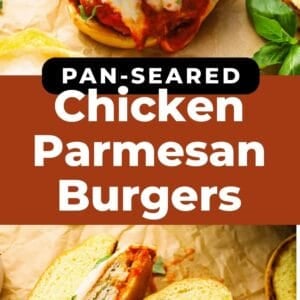 chicken parmesan burgers pin.