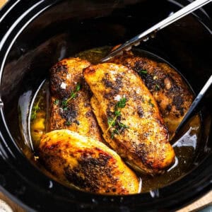 Crockpot lemon chicken.