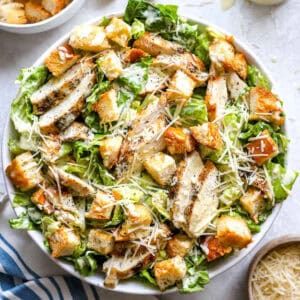 Chicken Caesar salad