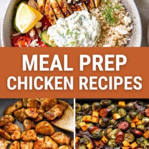 Meal prep chicken recipes