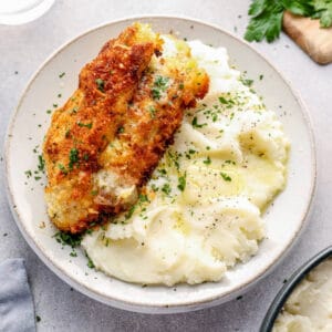 Cheesy stuffed chicken breast.