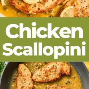 Pin: chicken scallopini